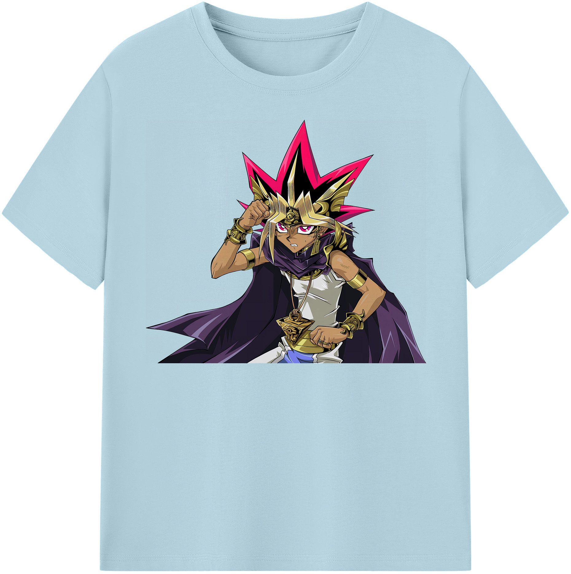 （画像用） 遊☆戯☆王 Yu-Gi-Oh! 綿100％半袖Tシャツ（フロントプリント）